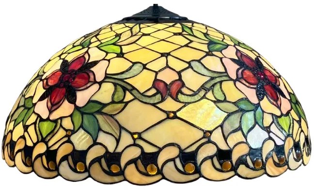 Tienidlo na lampu vitráž Ø50*25 CAPH