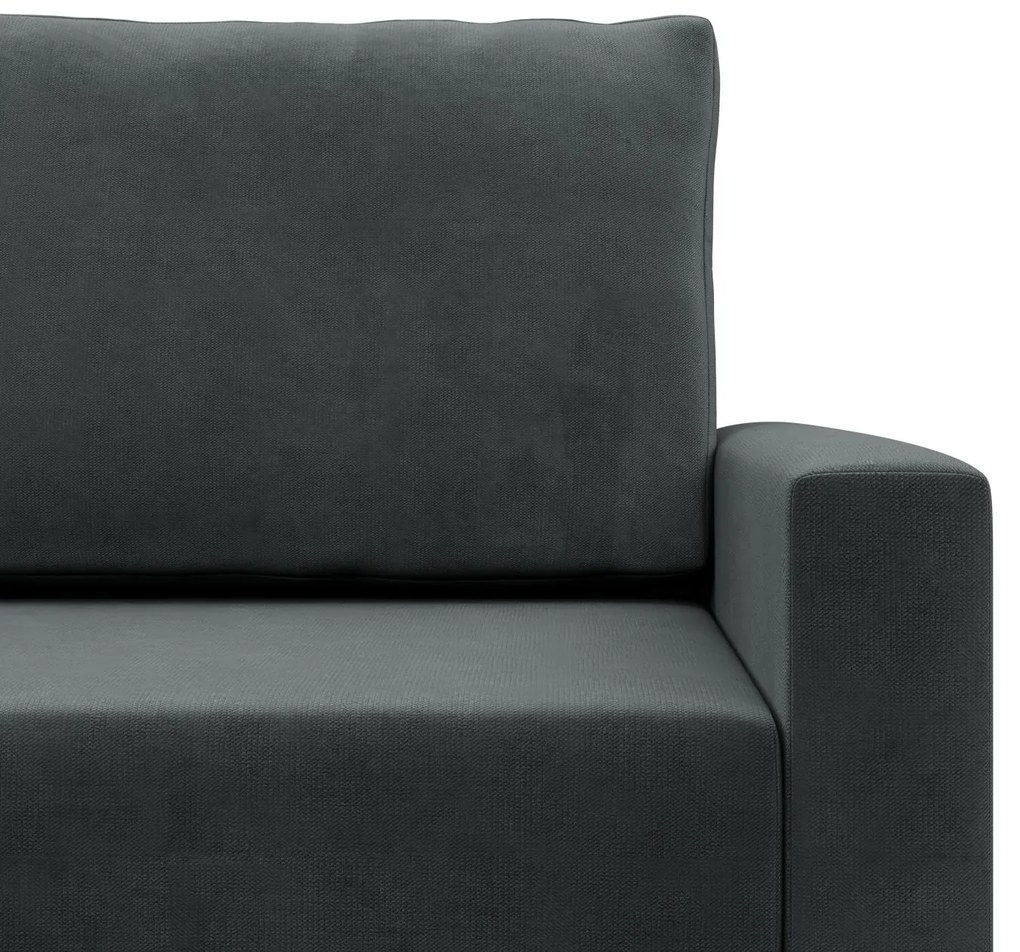 Veľká rozkladacia pohovka ETNA Sivá