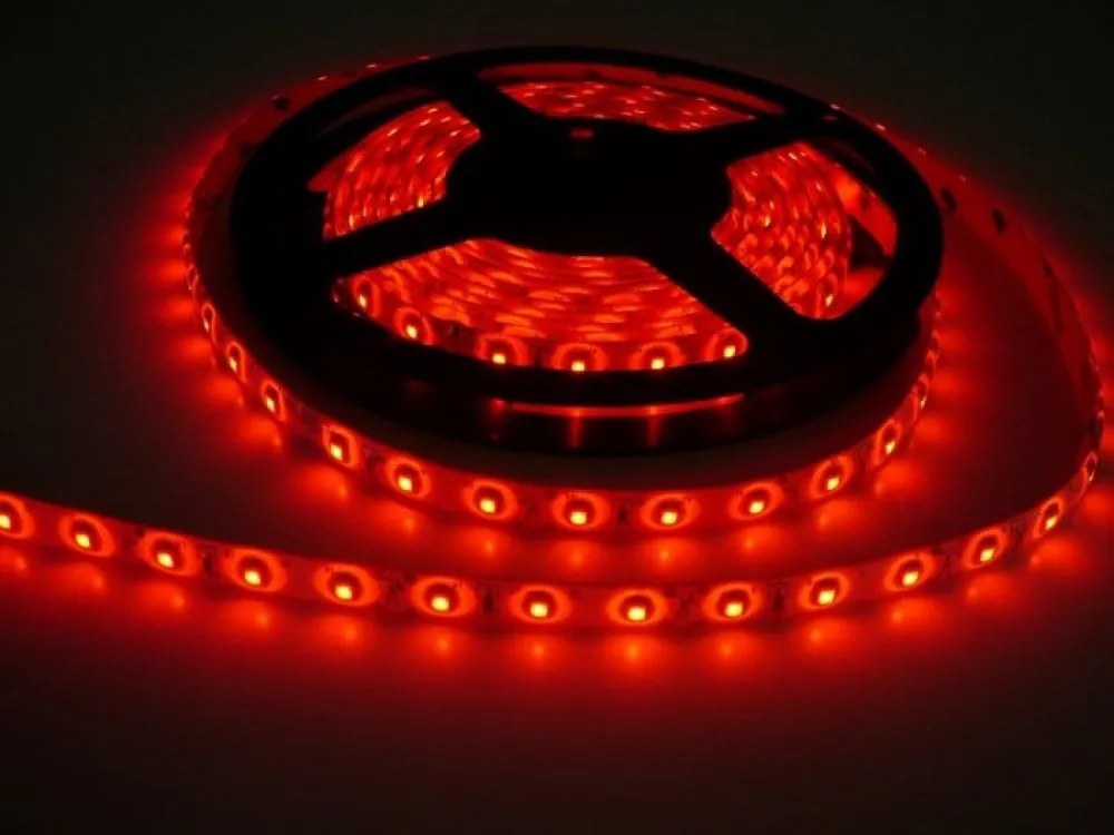 LED Solution LED pásik 4,8W/m 12V s krytím IP54 Farba svetla: Červená 07117