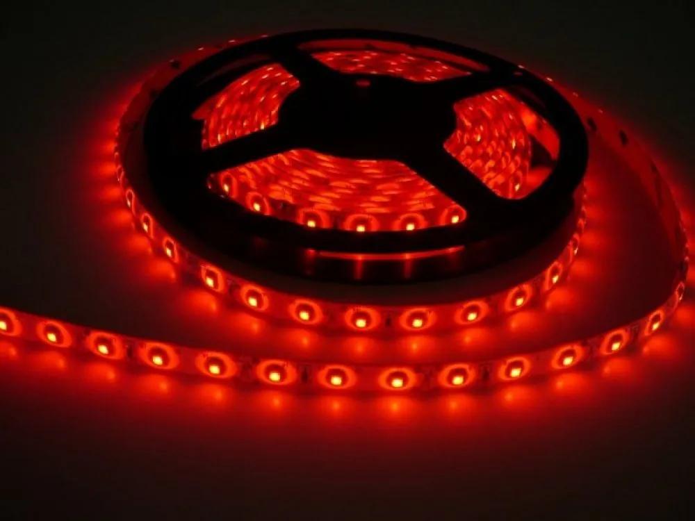 LED Solution LED pásik 4,8W/m 12V s krytiem IP54 Farba svetla: Červená 07117