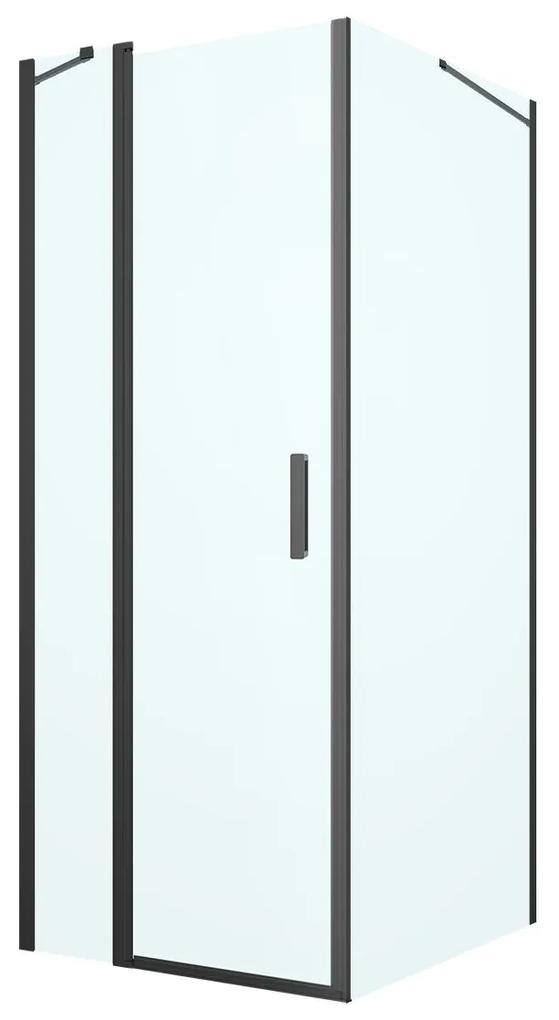 Set sprchové dvere Oltens Verdal 21203300, stena sprchovacieho kúta Oltens Hallan 22102300