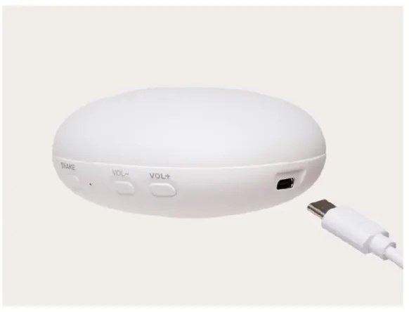 Moonie - Uspávadlo s melódiou a svetlom 2.0 zajačik organic rose