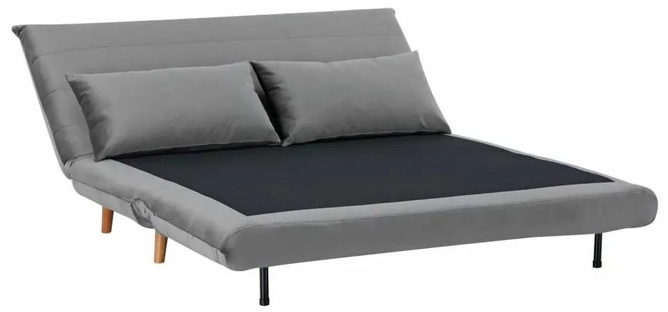 Pohovka Spike II Velvet, sivá / buk