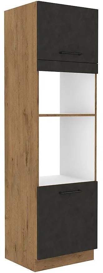 Kuchynská skrinka Vigo Grafit Mat 60dpm-210 2f