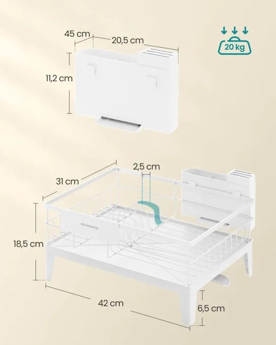 Odkvapkávač na riad KCS550WG01