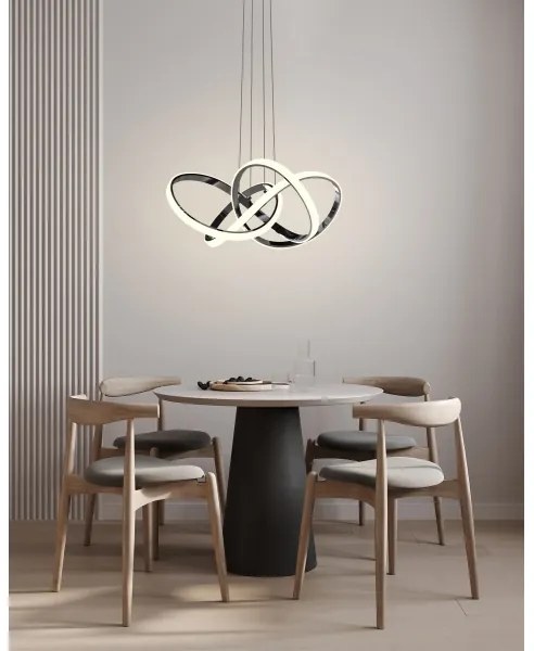 Wofi 6134-105L - LED Stmievateľný luster na lanku INDIGO LED/50W/230V