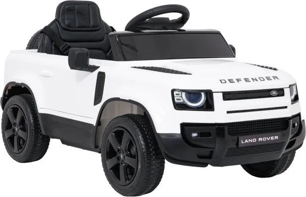 Elektrické autíčko Land Rover Defender biele
