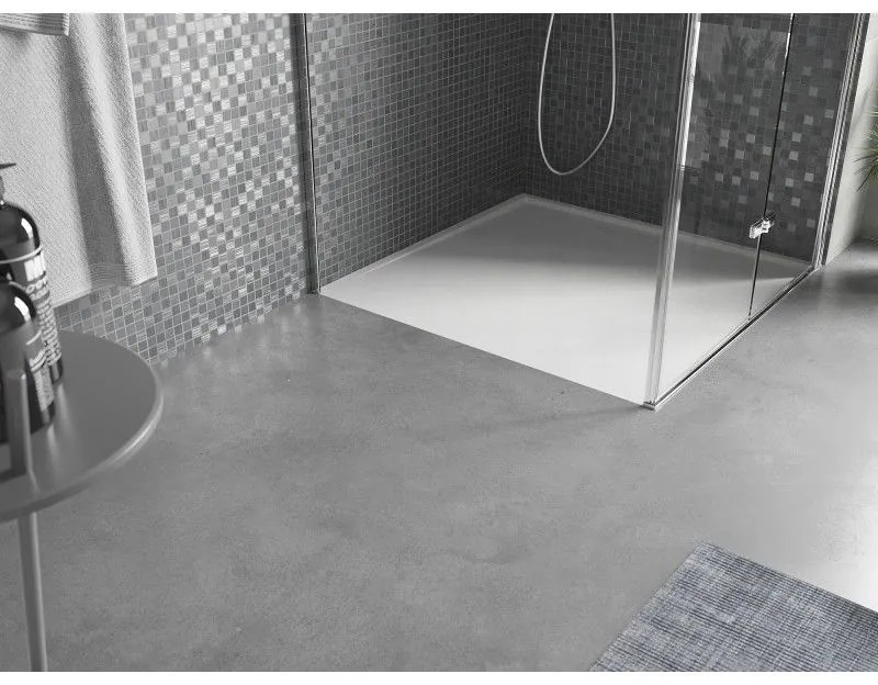 Mexen Amon, SMC štvorcová sprchová vanička 100 x 100 cm, biela, 4F101010