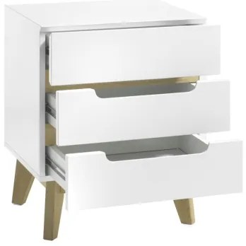 Nočný stolík SINIRA biely