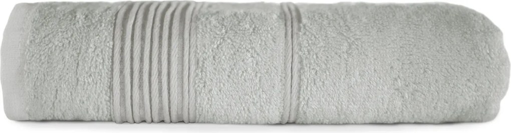 BAMBUSOVÝ UTERÁK MORENO 70X140 CM SIVÁ