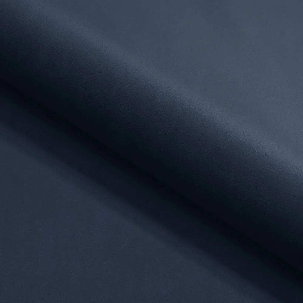 Modré zamatové kreslo chesterfield York Blik – Ropez