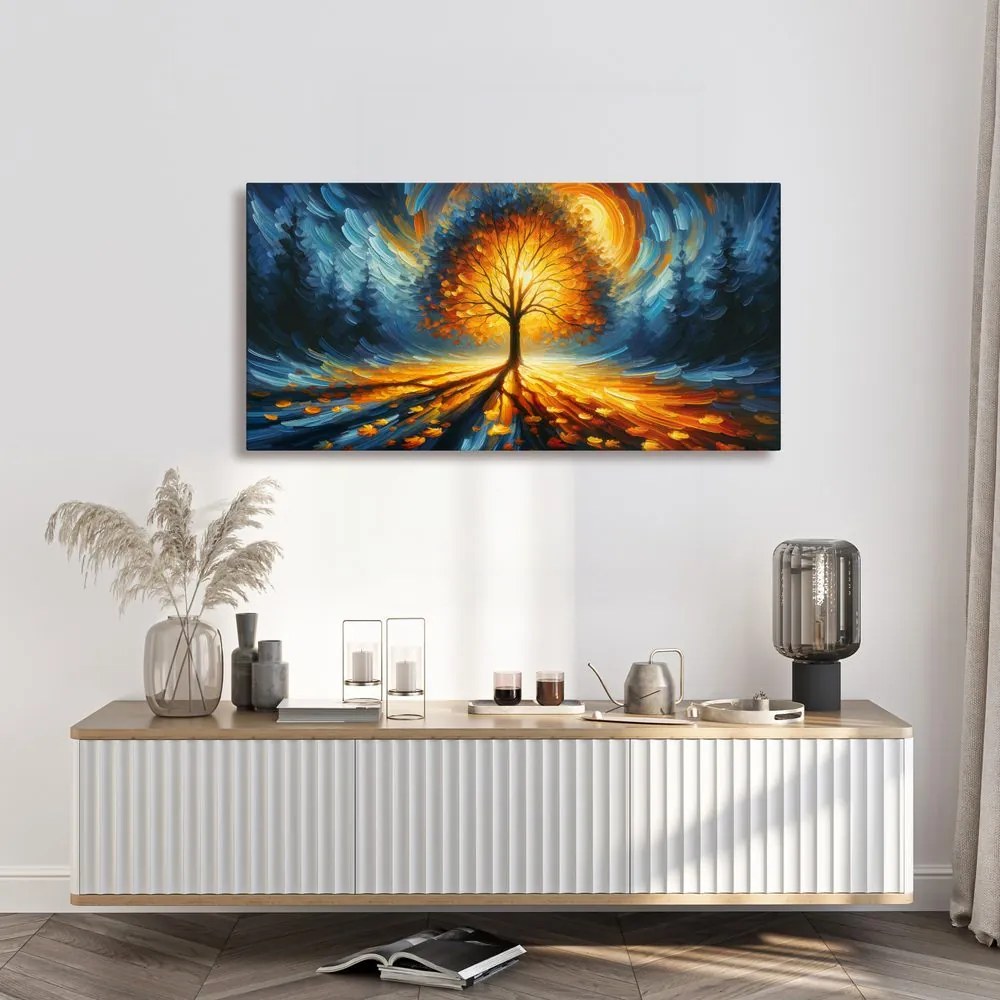 Obraz strom života v magickom svetle