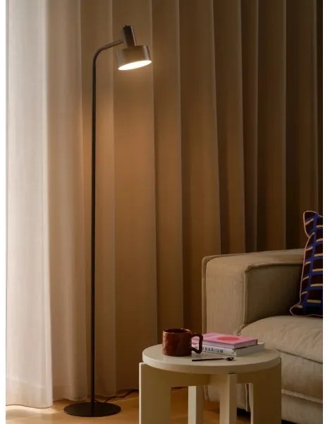 Nordlux - Stojacia lampa MATIS 1xE27/15W/230V čierna