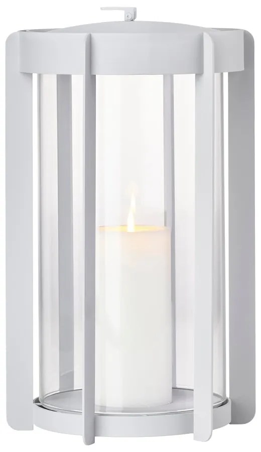 Svetlosivý LED lampáš na USB (výška 35 cm) Firefly – Zone