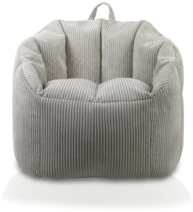 Sedací vak Prestige stolička sivá EMI