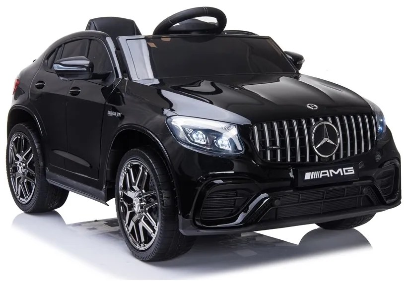 LEAN CARS ELEKTRICKÉ AUTÍČKO - MERCEDES QLC - NELAKOVANÉ ČIERNE  - 4x45W MOTOR - 12V/7Ah BATÉRIA - 2023