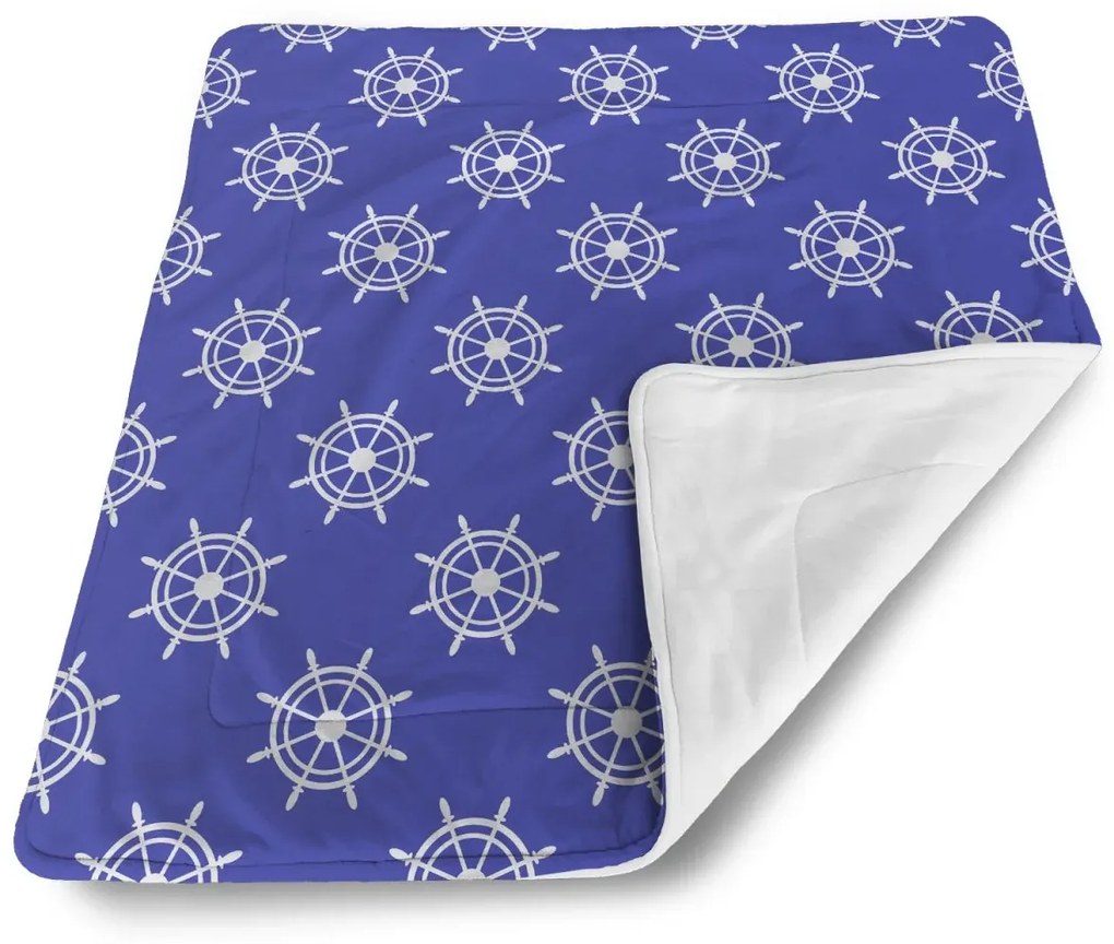 Sablio Deka pre bábätko Biele kormidlá - 80x100 cm