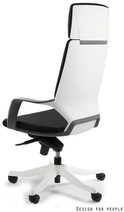 KANCELÁRSKA STOLIČKA APOLLO ČIERNA / BIELA