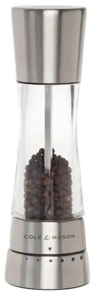 Cole&Mason - Sada mlynčekov na soľ a korenie DERWENT 2 ks 19 cm lesklý chróm