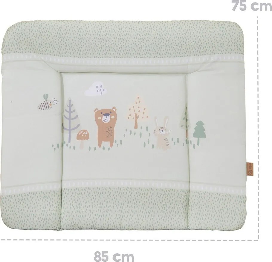 Prebaľovacia podložka 75x85 cm Woodland Buddies – Roba