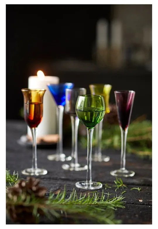 Poháre v súprave 6 ks štamperlík 50 ml – Lyngby Glas