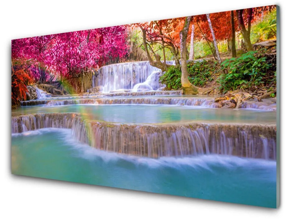 Nástenný panel  Vodopád príroda 140x70cm
