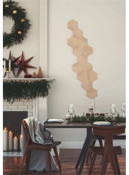 Nanoleaf NL52-K-3002HB-13PK- SADA 13x LED Stmievateľný panel HEXAGONS LED/2W/230V