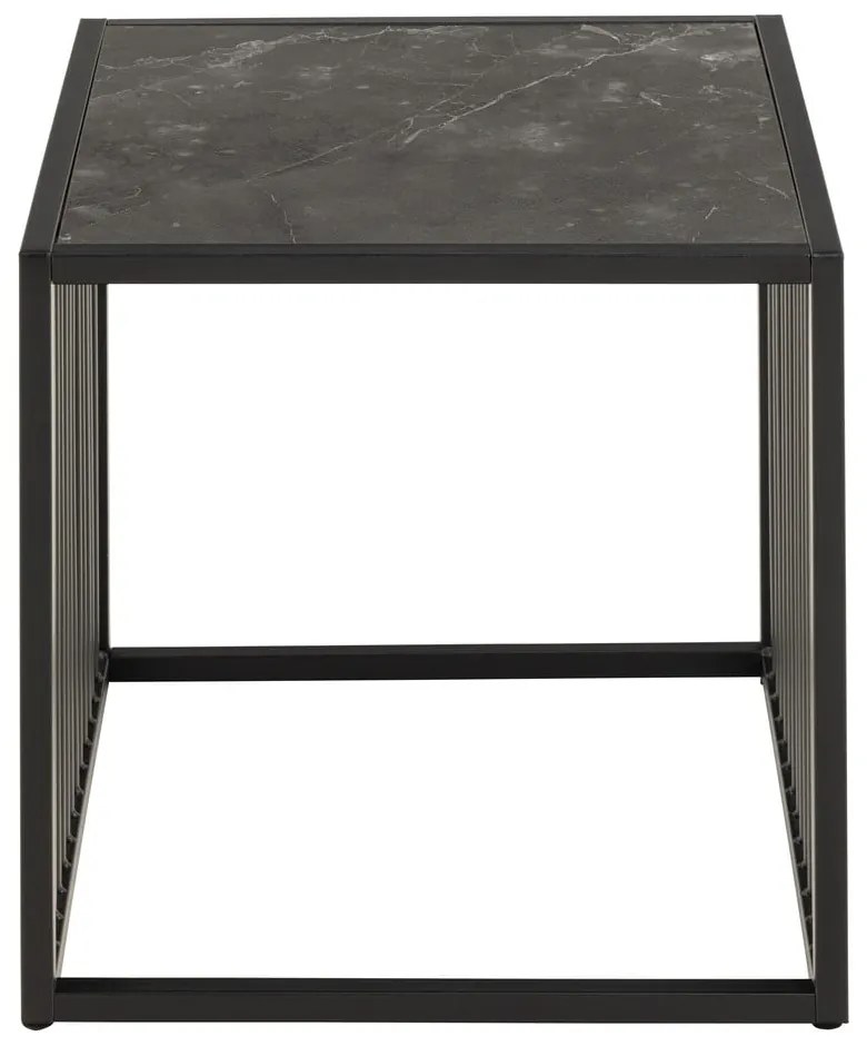 Odkladací stolík v dekore kameňa 40x40 cm Strington – Actona