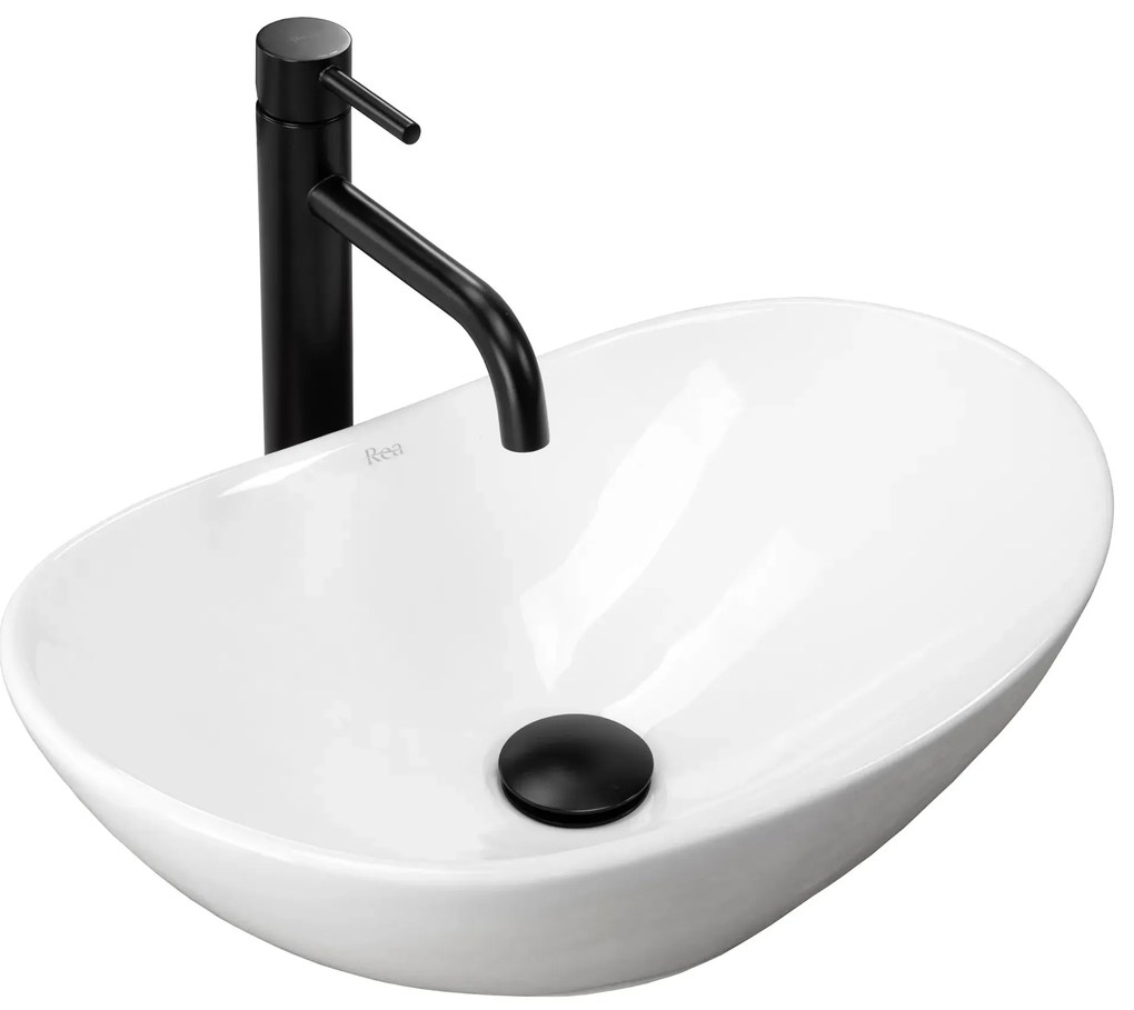 Rea Royal mini, umývadlo na dosku 47,5x31x15 cm, REA-U6507
