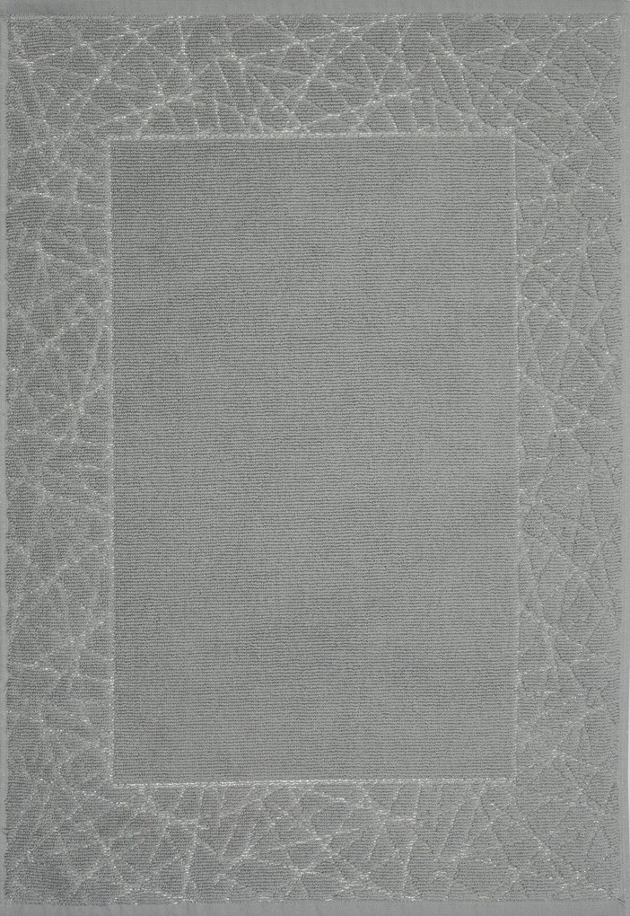 PREDLOŽKA DO KÚPEĽNE NIKA 50X70 CM STRIEBORNÁ