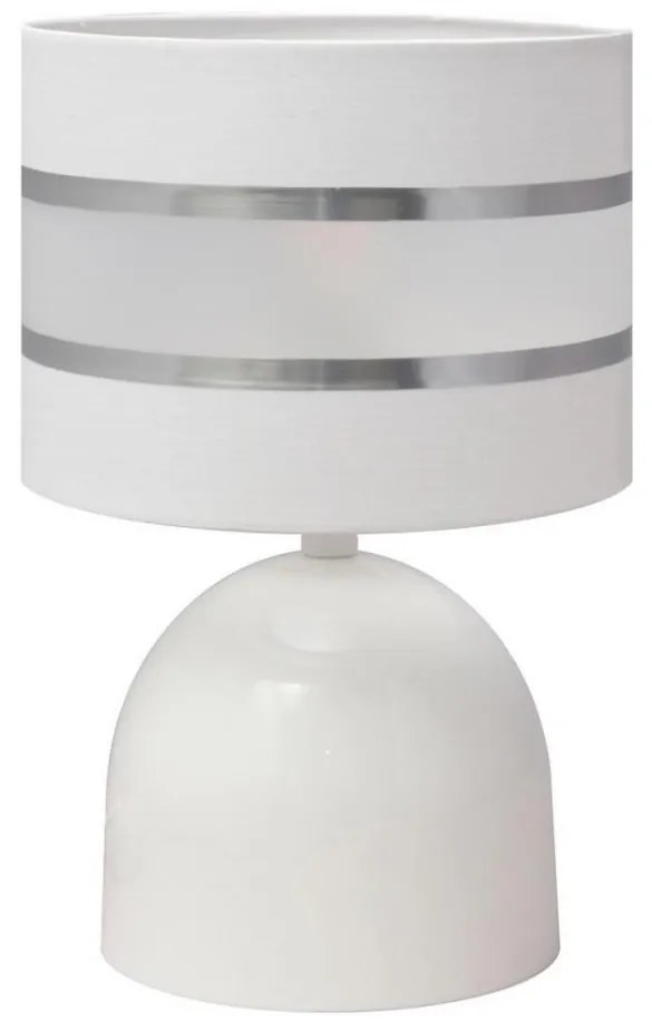 Stolná lampa HELEN 1xE27/15W/230V biela