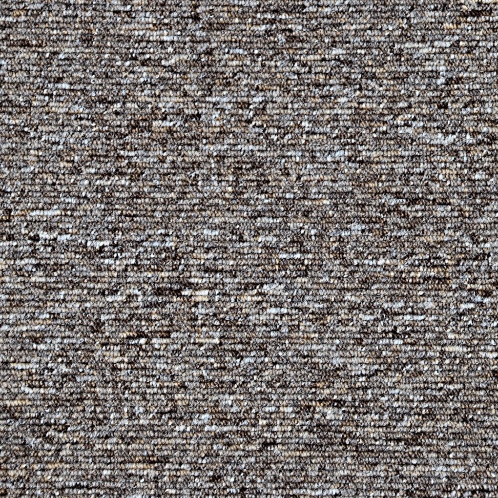 Timzo, Koberec metráž Mammut 8026 steel, na mieru, šíře 4m, šedá, ab (mriežka), chodba / predsieň