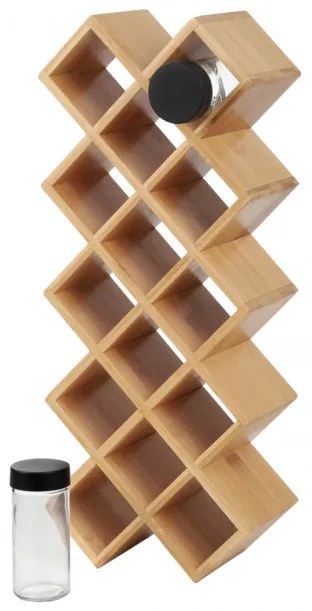 Stojan na koreniny BAMBOU drevený 892757