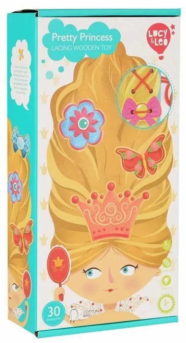 Lucy & Leo 289 Princezná šnurovací prevliekací set