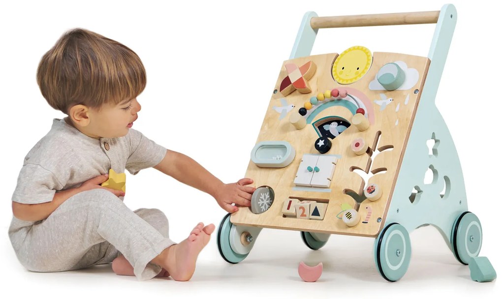 Tender Leaf - Drevená chodúľka s aktivitami