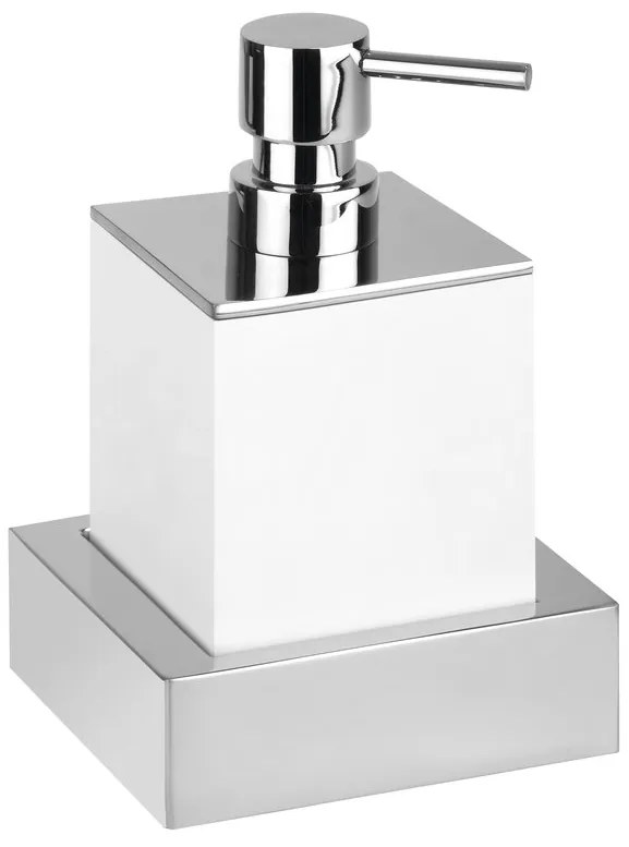 Sapho Sapho, X-STEEL dávkovač mydla na postavenie 200ml, biela, XS104W