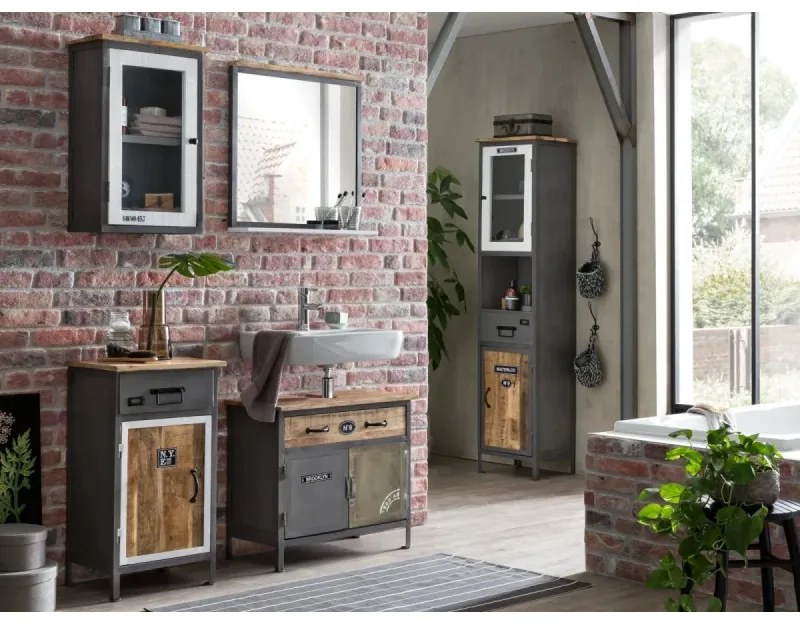 furniture-nabytek.cz - Koupelnová nástěnná skříňka Pinetown