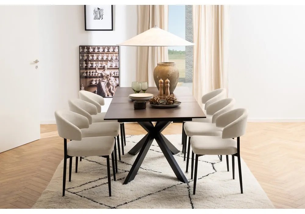 Keramický rozkladací jedálenský stôl 90x210 cm Irwine - Actona