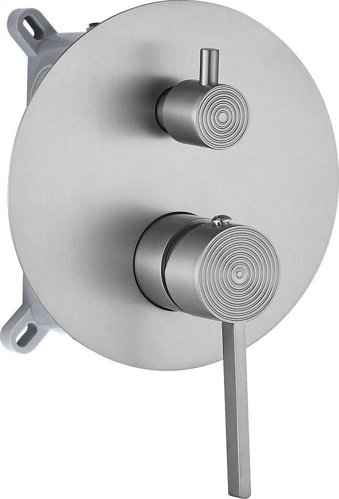 Rea Foster, podomietková sprchová súprava + BOX, brúsená oceľ, REA-P6440