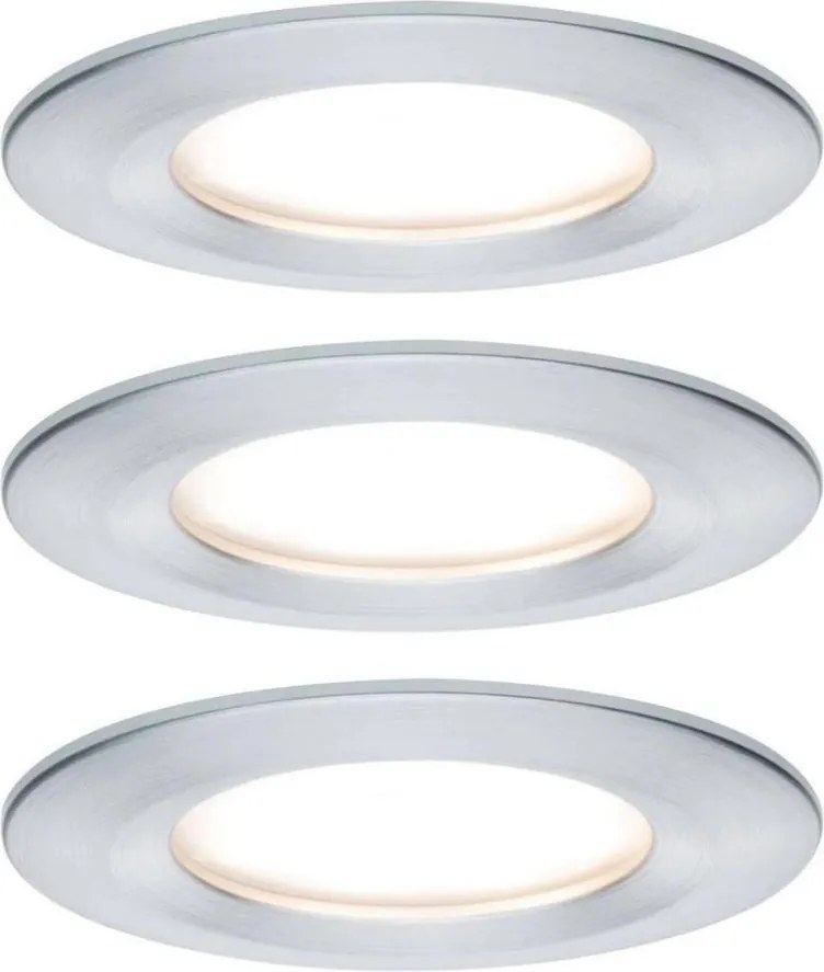 Paulmann 93462 - SADA 3xLED/6W IP44 Kúpeľňové podhľadové svietidlo NOVA 230V