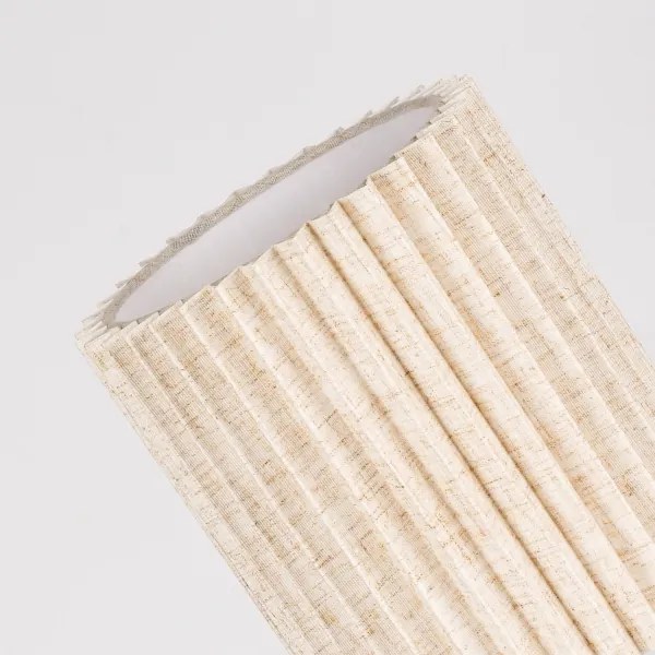 Brilagi - Stolná lampa NORDIC WAVE 1xE27/15W/230V ľan/čierna