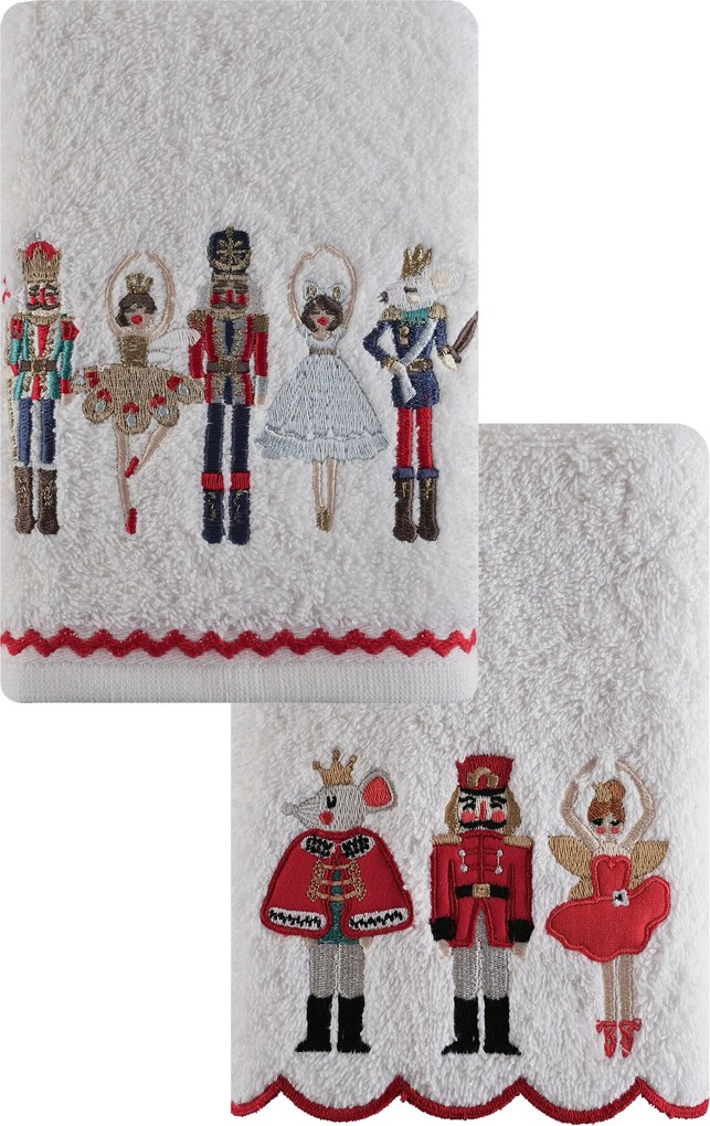 XXXLutz SADA UTERÁKOV PRE HOSTÍ, 40/60 cm, viacfarebná X-Mas - Kúpeľňový textil - 006792017301