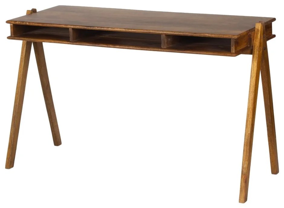 Pracovný stôl 50x120 cm Compartment – WOOOD