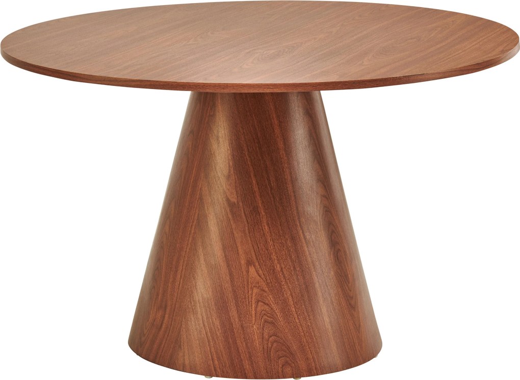 XXXLutz JEDÁLENSKÝ STÔL, farba vlašského orecha, 120/120/75 cm MID.YOU - Stoly - 002328004002