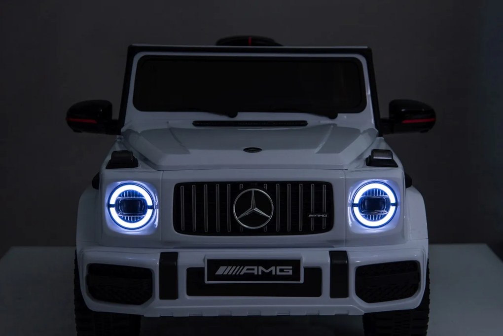 Ramiz Detské vozidlo Mercedes G63 AMG LIFT, biele