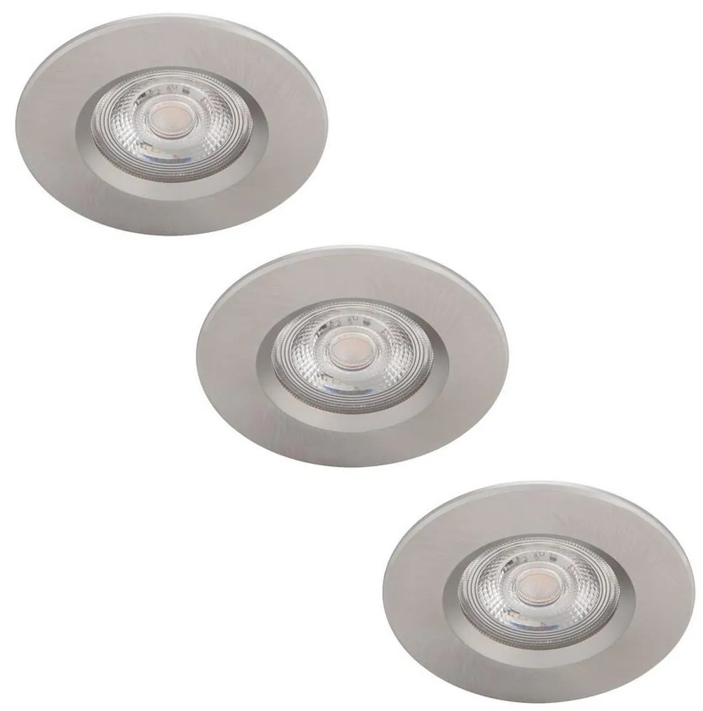 Philips - SADA 3x LED Stmievateľné kúpeľňové svietidlo LED/5W/230V 2700K IP65