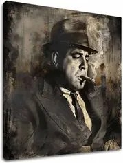 Obraz Al Capone - Dym a moc | 100% originál domaľovaný akrylom