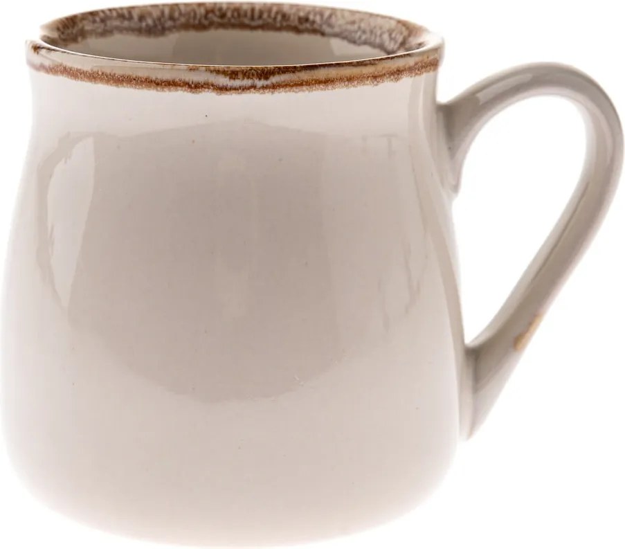 Krémovobiely kameninový hrnček 560 ml Tone – Dakls