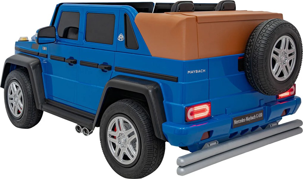 Ramiz Mercedes Benz MAYBACH G650 STRONG vozidlo Modrá