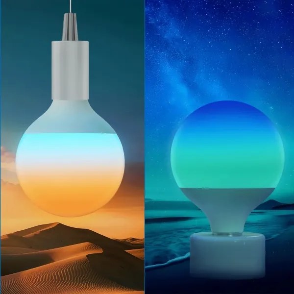 LED RGBW Stmievateľná žiarovka MESH G120 E27/18W/230V 6500K + DO - Aigostar